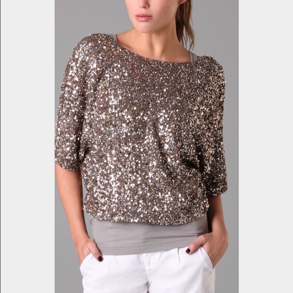 Vince sequined top - Picture 1 of 2